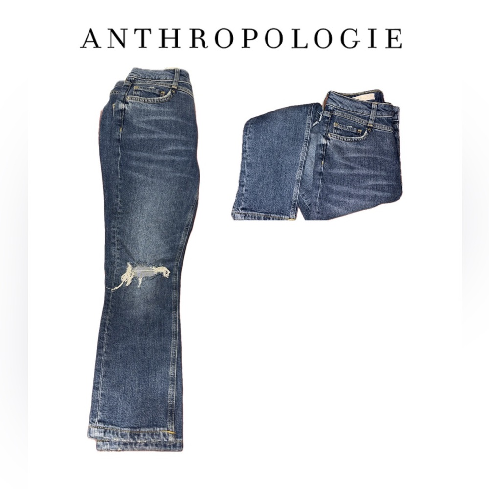 Anthropologie women’s Distressed Denim Jeans